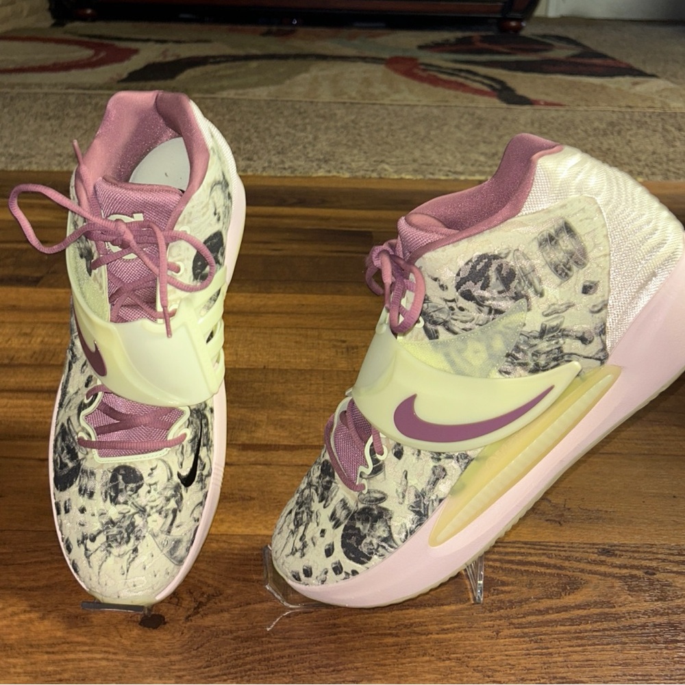 Nike KD ~ “Surrealism” Lime Ice~ Purple/Green ~ Men's Size 18 ~ Basketball Shoes - Picture 2 of 16